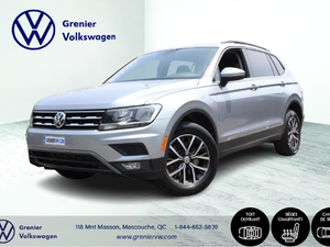 2020 Volkswagen Tiguan Comfortline, Cuir, Toit, Carplay, AWD