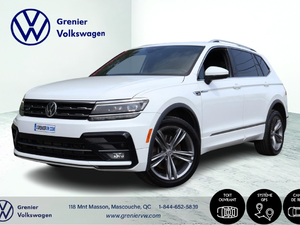 2020 Volkswagen Tiguan Highline, R-Line, Cuir, Toit, Carplay, Sys.Fender
