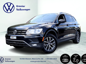 2021 Volkswagen Tiguan Comfortline, Cuir, Toit, Carplay, 4-motion
