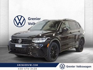 2022 Volkswagen Tiguan Comfortline, Black edition, Carplay, Toit, Cuir