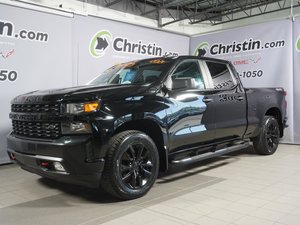 Chevrolet Silverado 1500 CUSTOM CREW 4X4 5.3L V8 TONNEAU MARCHEPIEDS 2021