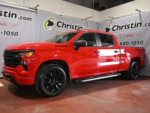 2022 Chevrolet Silverado 1500 CREW 4X4 BLACK EDITION MAG NOIR 20'' GRP REMOURQUA