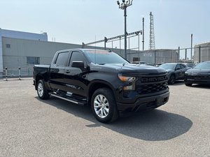 2023 Chevrolet Silverado 1500 CUSTOM CREW 4X4 MAG NOIR 20'' BLACK EDITION