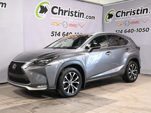 2016 Lexus NX 200t AWD F SPORT SUNROOF GPS SIEGE ELECT EN CUIR CHAUFF