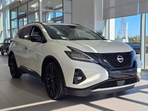 Nissan Murano SL AWD Midnight Edition | BAS KM | DÉMARREUR | CUIR | NAV | TOIT PANO | CAMÉRA 360 | BOSE | CARPLAY 2023