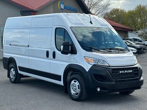 Ram ProMaster Cargo Van 2500 highroof SEULEMENT 046277 KM 2023