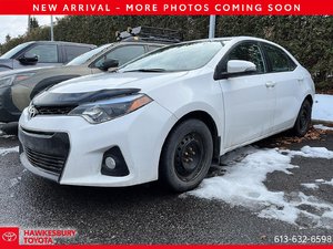 2016 Toyota Corolla S Upgrade