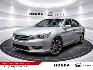 Honda Accord Sedan Sport/JAMAIS ACCIDENTÉ/17 DOSSIERS ENTRETIENT 2013