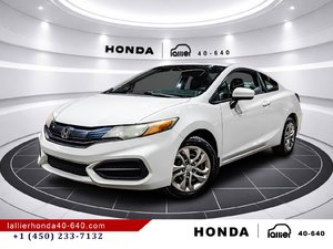 Honda Civic Coupe LX/37 DOSSIERS ENTRETIENT/UN PROPRIÉTAIRE 2014