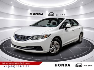 Honda Civic Sdn LX/UN PROPRIÉTAIRE 2013