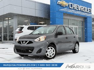 Nissan Micra S MANUELLE AIR CLIM TRACTION AVANT 2016
