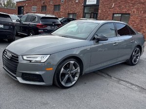 2018 Audi A4 Progressiv Quattro S-Line Black Optic Navigation
