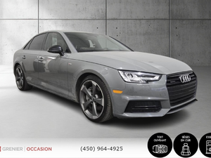 2018 Audi A4 Progressiv Quattro S-Line Black Optic Navigation