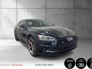 Audi S5 Sportback Technik Black Optic Package Cuir Rouge 2019