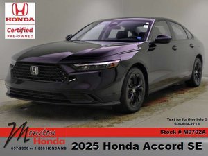 2025 Honda Accord Sedan SE