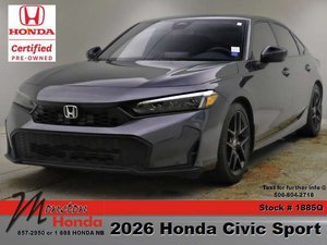 2026 Honda Civic Sedan Sport