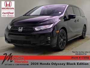 2026 Honda Odyssey Black Edition