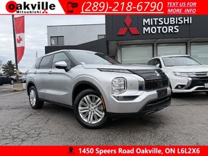 2024 Mitsubishi Outlander ES   CPO   S-AWC   7 PASS   CARPLAY   BLIND SPOT