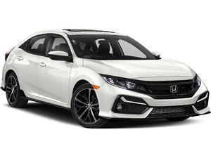 2020 Honda Civic Hatchback Sport | Roof | Cam | USB | Bluetooth | HtdSeats