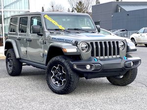 Jeep Wrangler 4xe UNLIMITED RUBICON 4XE * CUIR * SIEGES VOLANT CHAUF 2021