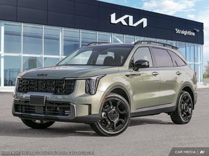 2025 Kia Sorento X-Line Limited Black Interior