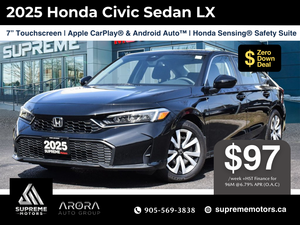 2025 Honda Civic Sedan LX