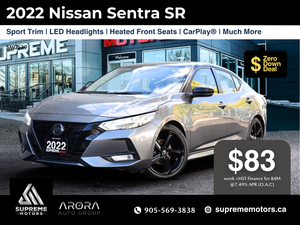 2022 Nissan Sentra SR