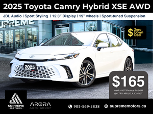 2025 Toyota Camry Hybrid XSE AWD