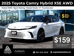 2025 Toyota Camry Hybrid XSE AWD
