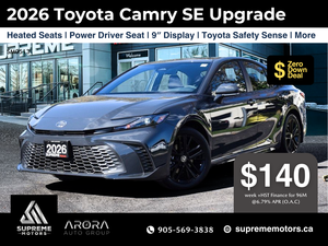 2026 Toyota Camry SE Upgrade