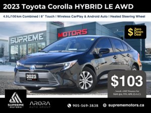 2023 Toyota Corolla HYBRID LE