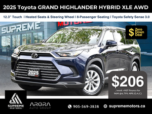 2025 Toyota GRAND HIGHLANDER HYBRID XLE AWD