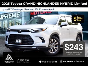 2025 Toyota GRAND HIGHLANDER HYBRID Limited 7P