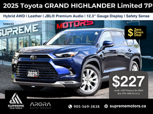 2025 Toyota GRAND HIGHLANDER HYBRID Limited 7P