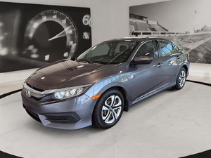 2017 Honda Civic Sedan LX Manuelle *CARPLAY*CAMÉRA*SIÈGES CHAUFFANT*