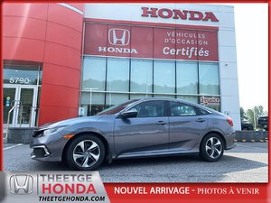 Honda Civic Sedan LX Automatique/CARPLAY/SIÈGES CHAUFFANT/CAMÉRA 2020