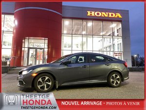 2020 Honda Civic LX Automatique *CARPLAY*CAMÉRA*SIÈGES CHAUFFANTS*