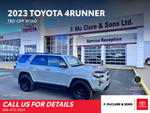 2023 Toyota 4Runner TRD OFF ROAD