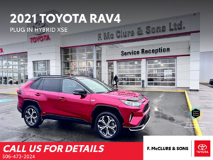 2021 Toyota RAV4 XSE PLUG IN HYBRID