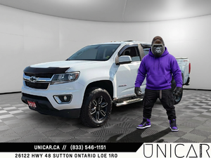 2018 Chevrolet Colorado Work Truck / 3.6L V6 / 4WD / Crew Cab / 5.2’ Box