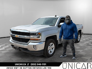 2018 Chevrolet Silverado 1500 1LT / 5.3L V8 / 4WD / Double Cab / 6.5’ Box