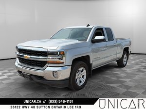 2018 Chevrolet Silverado 1500 1LT / 5.3L V8 / 4WD / Double Cab / 6.5’ Box