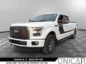 2016 Ford F-150 Lariat / 3.5L V6 / 4WD / Crew Cab / 6.5’ Box