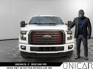 2016 Ford F-150 Lariat / 3.5L V6 / 4WD / Crew Cab / 6.5’ Box