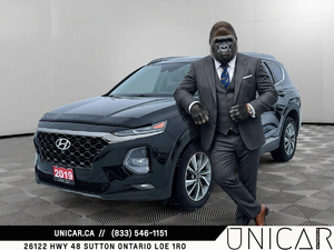 2019 Hyundai Santa Fe Luxury AWD w/Dark Chrome Accent