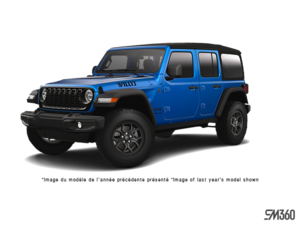 2026 Jeep Wrangler 4-Door WILLYS