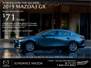 New 2017 Mazda3 GX in Edmonton | Sundance Mazda