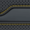 Titanium Grey/Black Exclusive Nappa Leather with Yellow Accents (528)