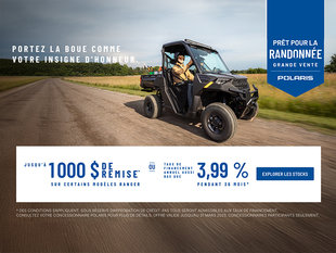 Get Ready to Ride Sales Event  RANGER