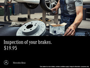 Brake inspection.